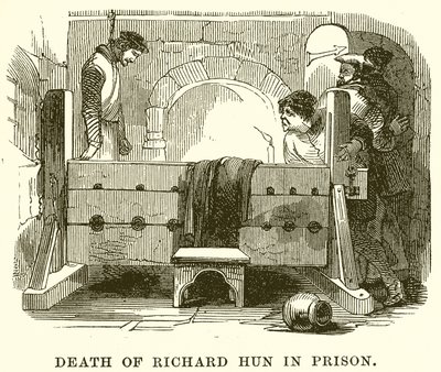 Morte di Richard Hun in prigione da English School