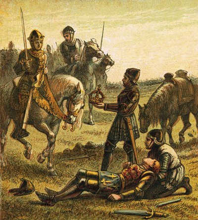 La morte di Riccardo III da English School