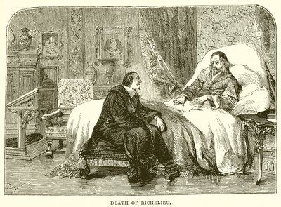 Morte di Richelieu da English School