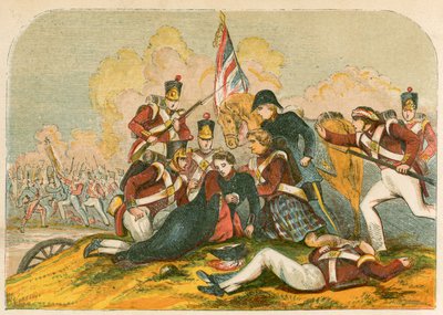 Morte di Sir John Moore a Corunna da English School