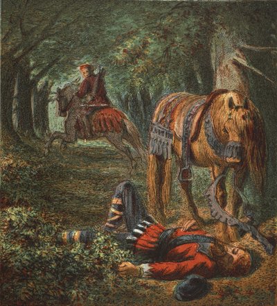 Morte di Guglielmo II, pub. 1890 da English School