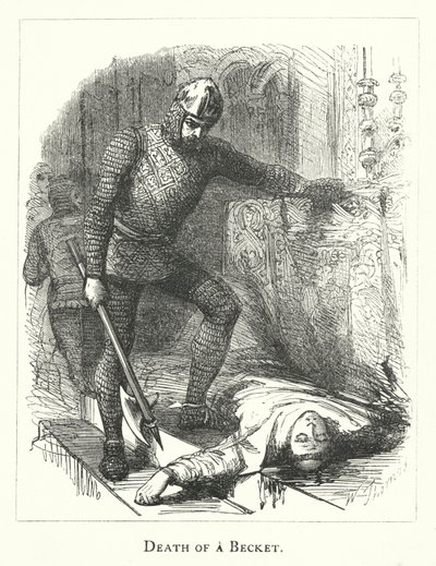 Morte di Becket da English School