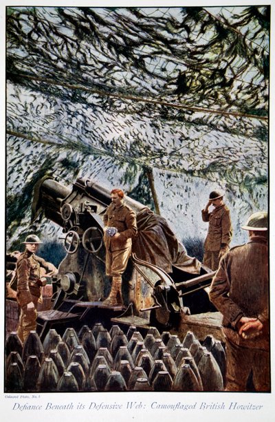 Sfida sotto la sua rete difensiva, 1914-19 da English School