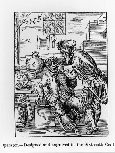 Operatore dentale, illustrazione da 