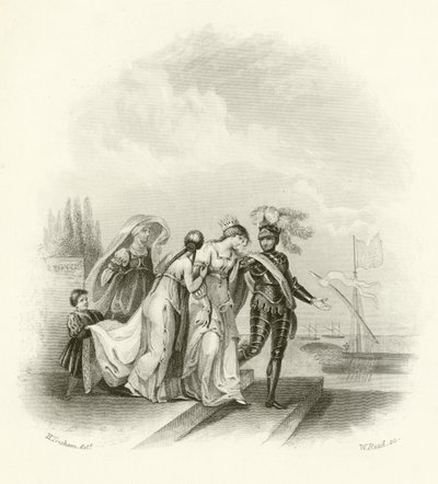 Partenza di Riccardo I da Cipro da English School