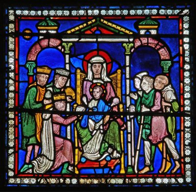(dettaglio) adorazione dei Magi e dei Pastori da English School