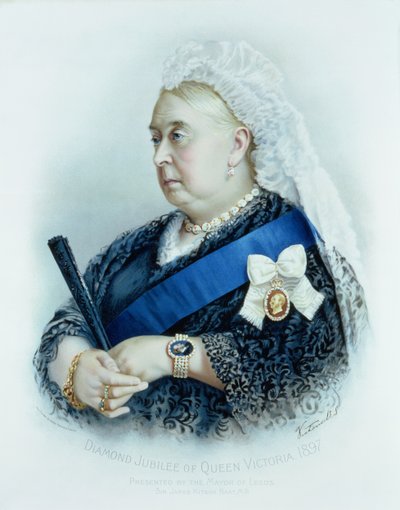 Giubileo di diamante della Regina Vittoria (1819-1901) 1897 da English School