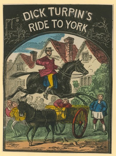 La cavalcata di Dick Turpin verso York da English School
