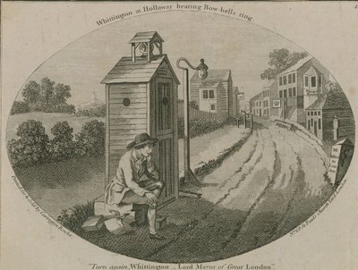 Dick Whittington a Holloway sente le campane di Bow suonare da English School