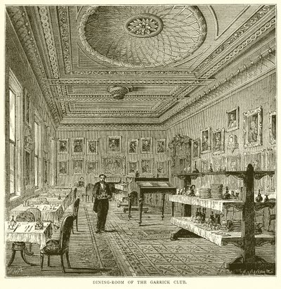 Sala da Pranzo del Garrick Club da English School