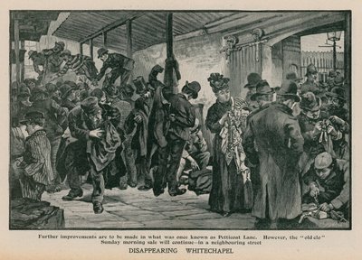 La scomparsa di Whitechapel: Ulteriori miglioramenti saranno apportati a quella che una volta era conosciuta come Petticoat Lane da English School