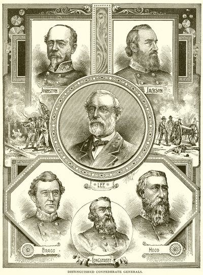 Generali confederati distinti da English School