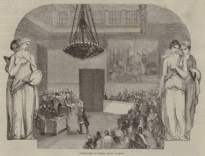 Distribuzione dei premi, Accademia Reale da English School