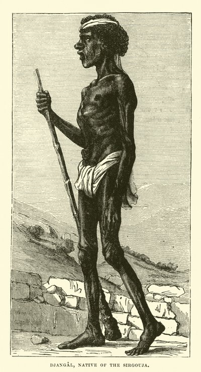Djangal, nativo del Sirgouja da English School