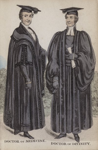 Dottore in Medicina, Dottore in Divinità da English School