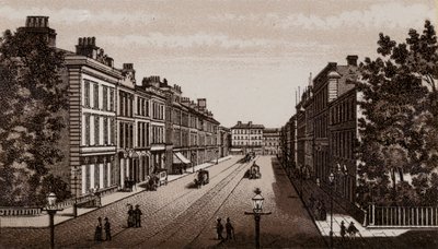 Donegal Place, Belfast 1880 da English School