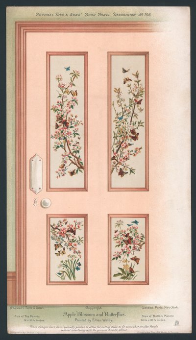 Decorazione del Pannello della Porta da English School