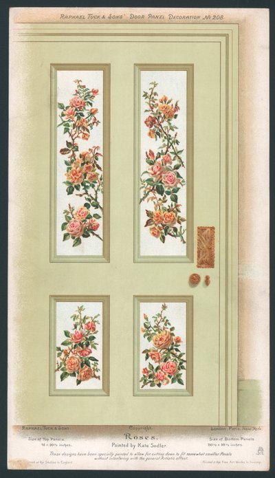 Decorazione del Pannello della Porta da English School
