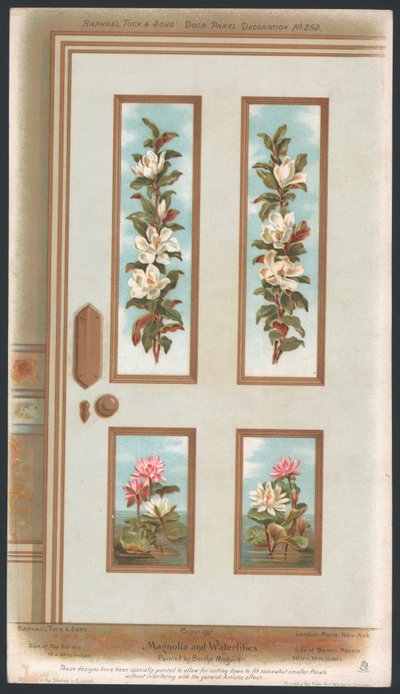 Decorazione del Pannello della Porta da English School