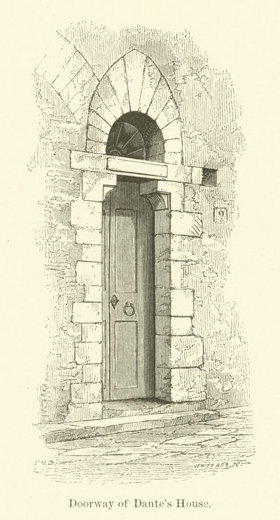 Porta della casa di Dante da English School