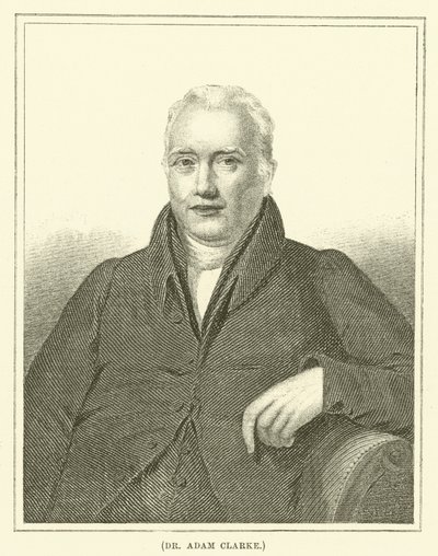 Dr Adam Clarke (incisione) da English School