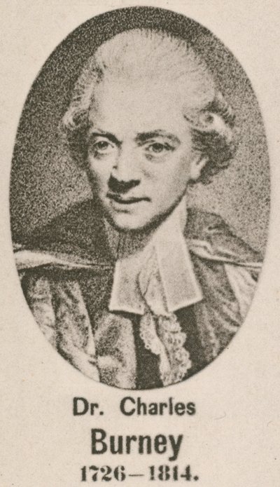 Dr Charles Burney da English School