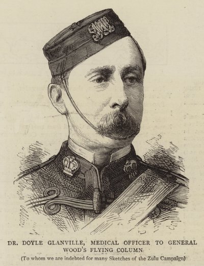 Dottor Doyle Glanville, Ufficiale Medico della Colonna Volante del Generale Wood da English School