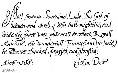Dr John Dee da English School