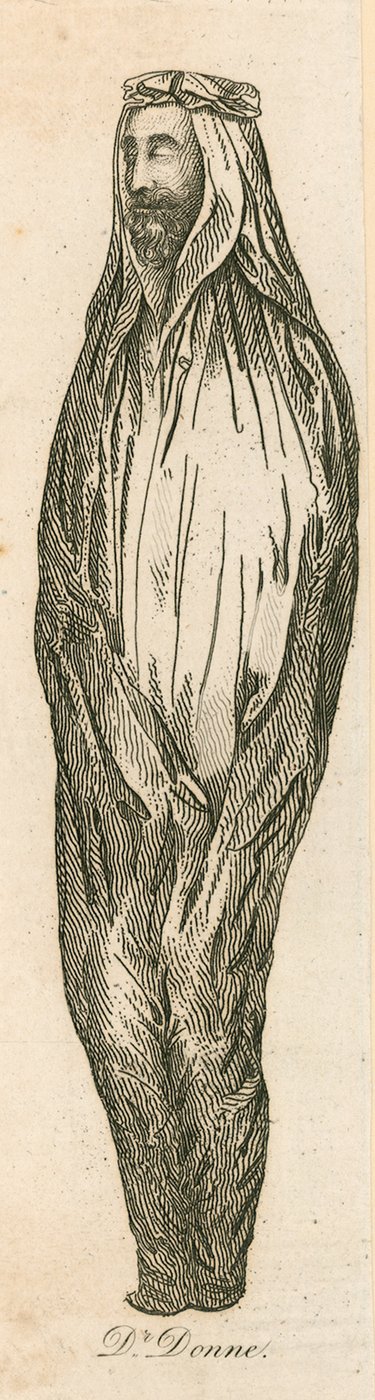 Dr John Donne, Decano della Chiesa Cattedrale di St Paul, Londra da English School