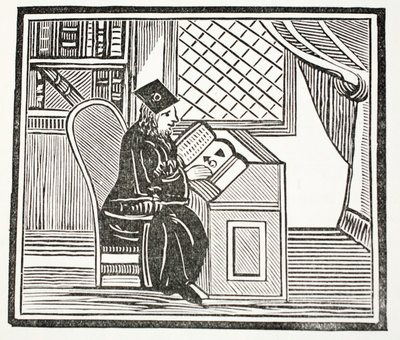 Dott. John Faustus, illustrazione da Chap-books of the Eighteenth Century di John Ashton, pub. 1882 da English School