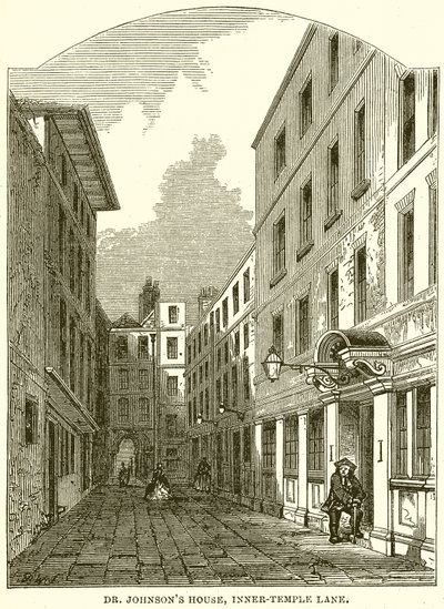 Casa del Dr. Johnson, Inner-Temple Lane da English School