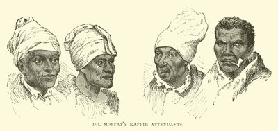 Assistenti Kaffir del Dr. Moffat da English School
