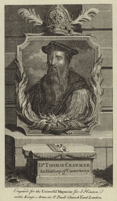 Dr Thomas Cranmer, Arcivescovo di Canterbury da English School