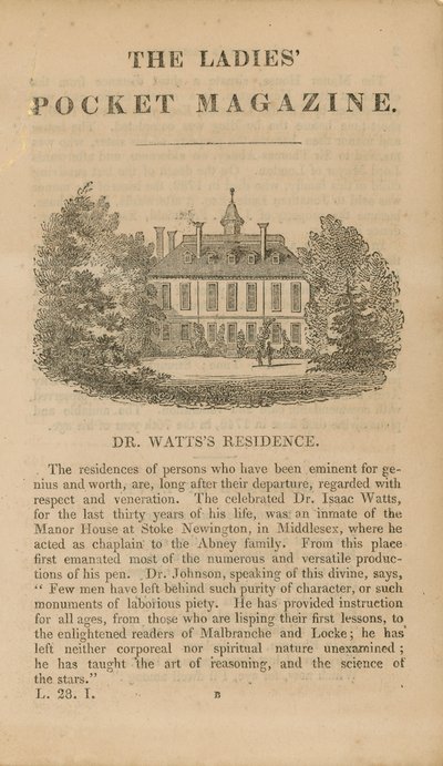 Residenza del Dr Watts da English School