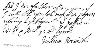 Dr William Lloyd, Vescovo di Norwich da English School