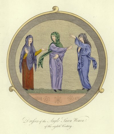 Abiti delle donne anglosassoni dell