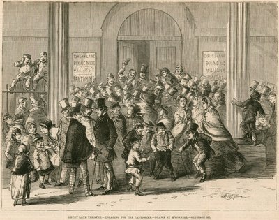 Teatro Drury Lane, Londra - ingaggio per il Pantomima da English School