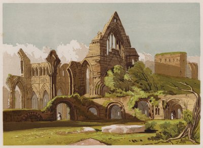 Abbazia di Dryburgh da English School