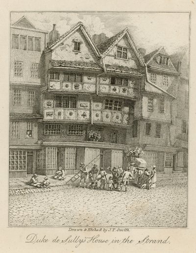 Casa del Duca di Sully nello Strand da English School