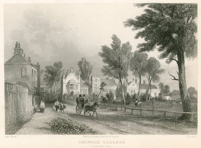 Dulwich College, Londra, vista sud-ovest da English School