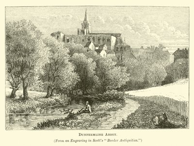 Abbazia di Dunfermline da English School