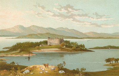 Castello di Dunstaffnage e Loch Etive da English School