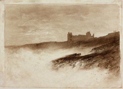 Castello di Dunstanburgh da English School