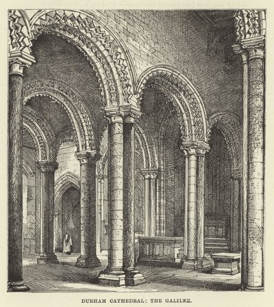 Cattedrale di Durham, la Galilea da English School