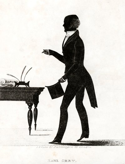 Earl Grey, politico Whig britannico e Primo Ministro che introdusse il Grande Atto di Riforma del 1832 da English School