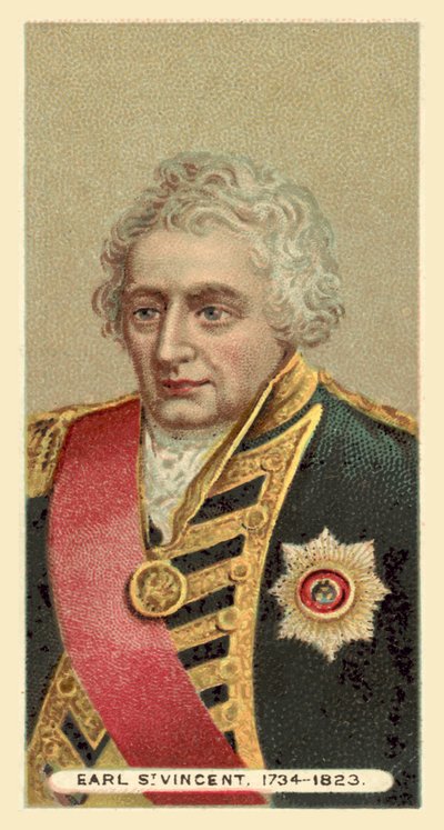 Earl St Vincent, 1734-1823 da English School