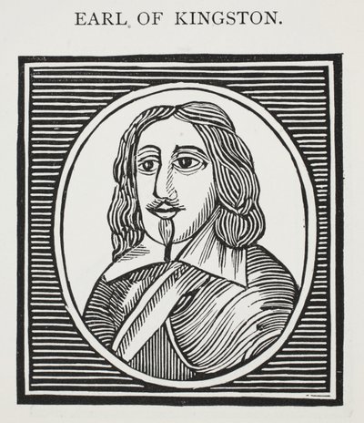 Conte di Kingston (1600-80), illustrazione da Chap-books del XVIII secolo di John Ashton, pub. 1882 da English School