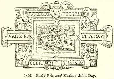 Marchi dei primi stampatori: John Day da English School