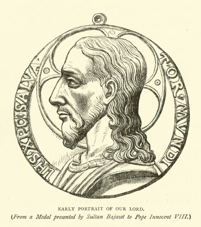 Primo ritratto del Nostro Signore da English School