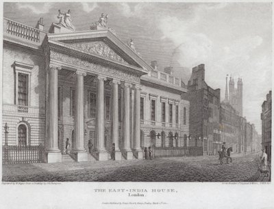 East-India House in Leadenhall Street da English School